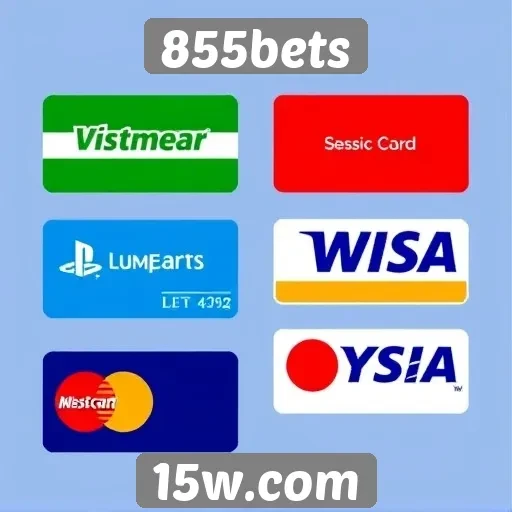 Métodos de pagamento oferecidos pelo 855bets